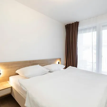 Alure Residences 9 & 24h Self Check-in, Private Parking In Front Of The Building Included, New Building, Terrace, The Building Has Its Own Park With A And Outdoor Fitness, Children's Playground, Center *